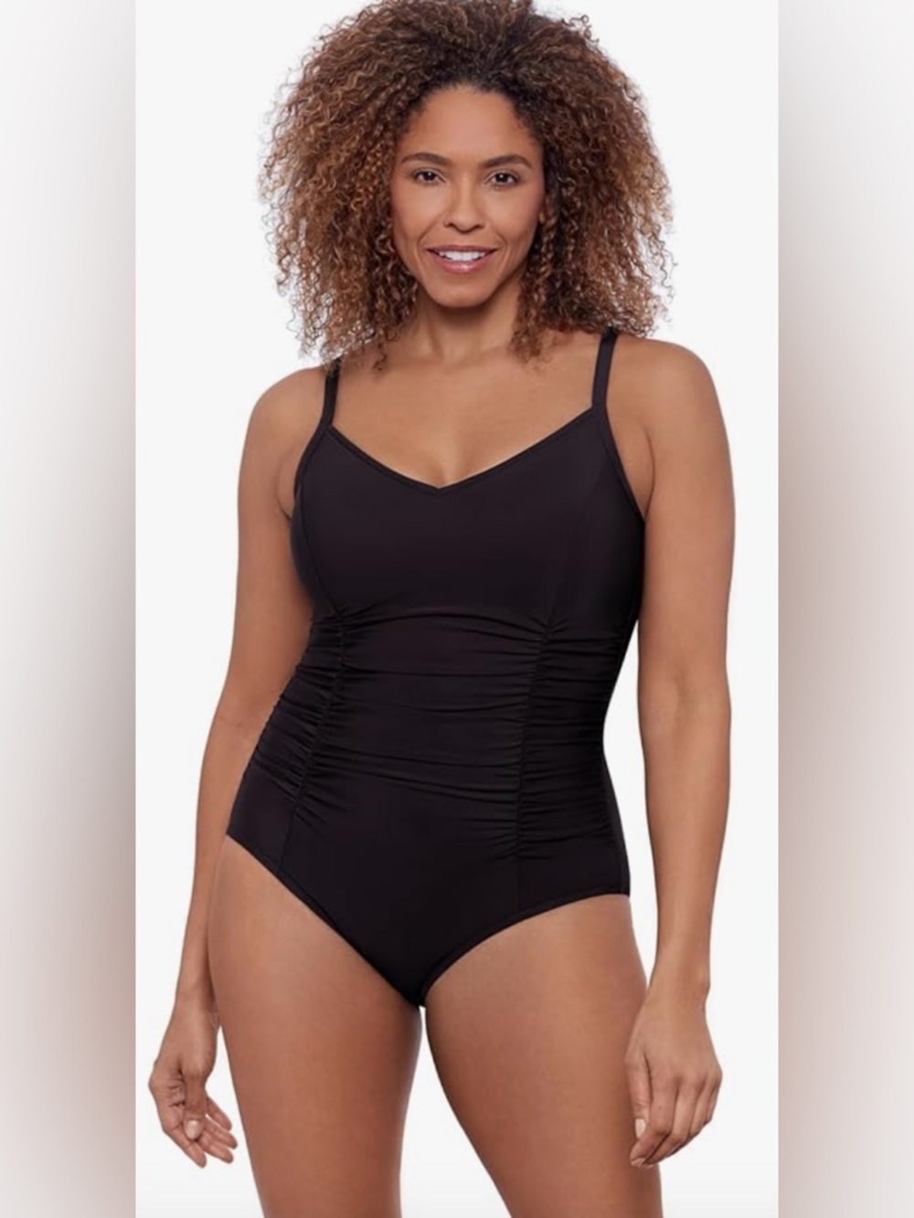 NEW- Small gorgeous one piece black slimming full coverage 2026 summer season